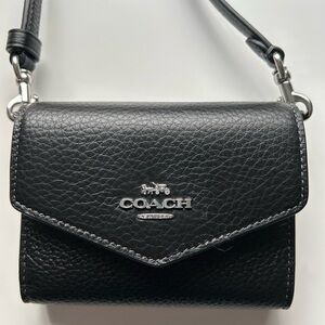 Small Coach bag with long strap